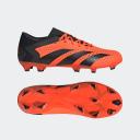 Adidas Predator Accuracy.3 Low Firm Ground Soccer Cleats - Unisex - Team Solar Orange / Core Black - 4