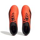 Adidas Predator Accuracy.3 Low Firm Ground Soccer Cleats - Unisex - Team Solar Orange / Core Black - 4