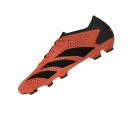 Adidas Predator Accuracy.3 Low Firm Ground Soccer Cleats - Unisex - Team Solar Orange / Core Black - 4