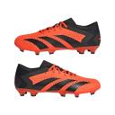 Adidas Predator Accuracy.3 Low Firm Ground Soccer Cleats - Unisex - Team Solar Orange / Core Black - 4