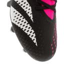 Adidas Predator Accuracy.3 Soft Ground Boots Black / White / Team Pink 2 7.5 - Unisex Football Sport Shoes