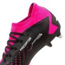 Adidas Predator Accuracy.3 Soft Ground Boots Black / White / Team Pink 2 7.5 - Unisex Football Sport Shoes