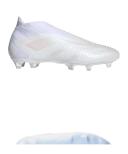 adidas-Predator Accuracy+ Firm Ground Boots-Unisex-Cloud White / Cloud White / Cloud White-13