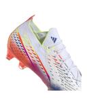 adidas-Predator Edge.1 Low Firm Ground Boots-Unisex-Cloud White / Solar Yellow / Power Blue-M 8.5 / W 9.5