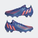 Adidas Predator Edge.1 Low Soft Ground Boots Blue / Turbo / Blue 13.5 - Unisex Football Sport Shoes