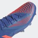 Adidas Predator Edge.1 Low Soft Ground Boots Blue / Turbo / Blue 13.5 - Unisex Football Sport Shoes