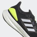 Adidas Pureboost 22 Core Black/Cloud White/Solar Yellow HQ1449 Men's - Earn Everyday Rewards, AfterPay Available