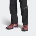 adidas-Terrex AX4 GORE-TEX Hiking Shoes-Women-Wonder Red / Linen Green / Pulse Lilac-9