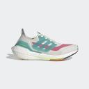 Adidas Women's Athletic Shoes Running Shoes - Color: Ivory/White/Green/Pink US Size 8.5 - AfterPay & zipPay Available