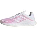 Adidas - Women's Duramo SL Running Shoe - Cloud White/Cloud White/Screaming Pink - 8.5 US