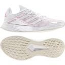 Adidas Women's Duramo SL Running Shoes (Cloud White/Cloud White/Screaming Pink, Size 7.5 US)