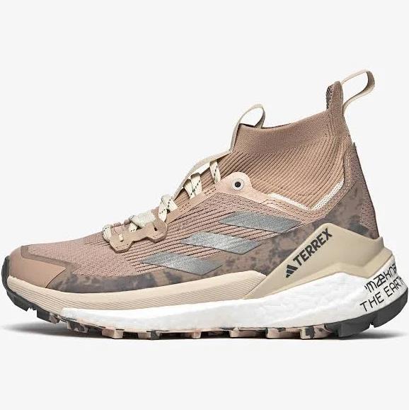 Adidas Women's Terrex x and Wander Free Hiker 2 Sneakers in Wonder Taupe/Matte Silver, Size UK 4 | END. Clothing