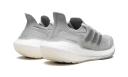 Adidas Womens Ultraboost 21 Shoes - Size 10 - MGH Solid Grey / Silver Metallic / Light Solid Grey