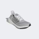 Adidas Womens Ultraboost 21 Shoes - Size 10 - MGH Solid Grey / Silver Metallic / Light Solid Grey