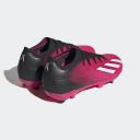 Adidas x Speedportal.1 FG Junior Firm Ground Soccer Cleats Pink/White/Black - Size 1.5