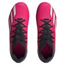 Adidas x Speedportal.1 FG Junior Firm Ground Soccer Cleats Pink/White/Black - Size 1.5