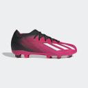 Adidas x Speedportal.1 FG Junior Firm Ground Soccer Cleats Pink/White/Black - Size 1.5