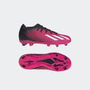 Adidas x Speedportal.1 FG Junior Firm Ground Soccer Cleats Pink/White/Black - Size 2