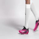 Adidas x Speedportal.1 Soft Ground Boots Team Pink 2 / White / Black 10 - Unisex Football Sport Shoes