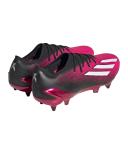 Adidas x Speedportal.1 Soft Ground Boots Team Pink 2 / White / Black 10 - Unisex Football Sport Shoes