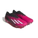 Adidas x Speedportal.1 Soft Ground Boots Team Pink 2 / White / Black 10 - Unisex Football Sport Shoes