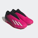 Adidas x Speedportal.3 Laceless Firm Ground Soccer Cleats Team Shock Pink 2 M 13.5 / W 14.5 Unisex
