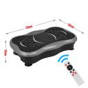 Advwin Vibration Machine Whole Body Workout Vibration Plate Exercise Machine Home Gym Fitness Equipment - Black & Grey