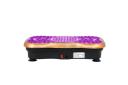 Advwin Vibration Machine Whole Body Workout Vibration Plate Exercise Machine Home Gym Fitness Equipment - Purple & Gold