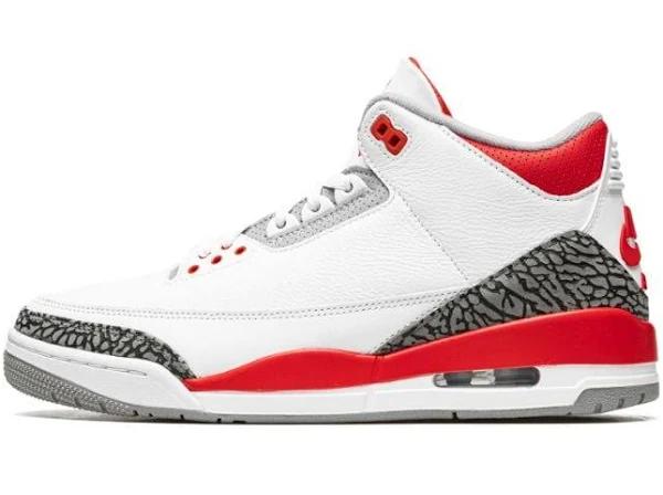 Air Jordan 3 Retro 'Fire Red' 2022 (AJ3/Unisex/Mid Top/Basketball/Wear-resistant) DN3707-160 US 12½