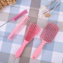 Alileader Hair Brush Detangling Scalp Massage Hair Comb Detangling Brush For Hairbrush Wet Dry Curly Hairbrush Salon Accessory