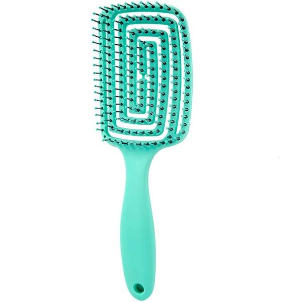 Alileader Hair Brush Detangling Scalp Massage Hair Comb Detangling Brush For Hairbrush Wet Dry Curly Hairbrush Salon Accessory