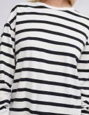 All about Eve - Womens T-shirts - Clifford L/S Stripe Tee Black
