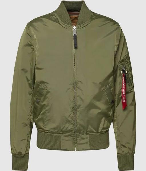 Alpha Industries - Sage Green Ma 1 TT Jacket - L