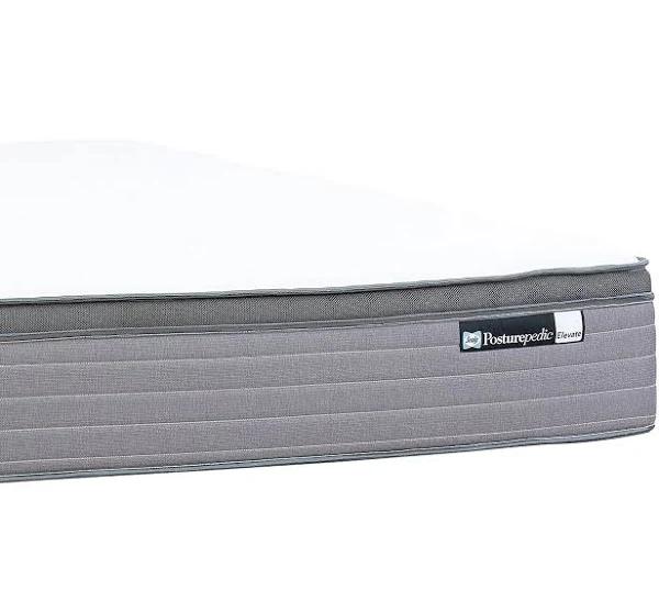 Amart Furniture Edge Support Posturepedic Elevate Supreme Flex Ultra Plush Mattress, Size: King Single