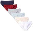 Amazon Essentials Womens WAE90087FL18 Cotton Stretch Bikini Panty, 10-Pack Bikini Style Underwear