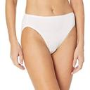 Amazon Essentials Womens WAE90091FL18 Standard Cotton Stretch Hi-Cut Brief Panty, 6-Pack Bikini Style Underwear - Multi