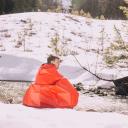 Arcturus All Weather Outdoor Survival Blanket - All Purpose, Thermal, Reflective - 60" x 82"