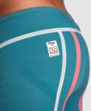 Arena Men's Powerskin Carbon Core FX SL Limited Edition Jammer Tech Suit Swimsuit - Calypso Bay | Elastane/Polyamide - Swimoutlet.com