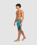 Arena Men's Powerskin Carbon Core FX SL Limited Edition Jammer Tech Suit Swimsuit - Calypso Bay | Elastane/Polyamide - Swimoutlet.com