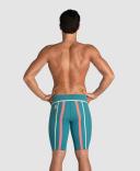 Arena Men's Powerskin Carbon Core FX SL Limited Edition Jammer Tech Suit Swimsuit - Calypso Bay | Elastane/Polyamide - Swimoutlet.com