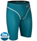 Arena Men's Powerskin Carbon Core FX SL Limited Edition Jammer Tech Suit Swimsuit - Calypso Bay | Elastane/Polyamide - Swimoutlet.com