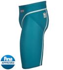 Arena Men's Powerskin Carbon Core FX SL Limited Edition Jammer Tech Suit Swimsuit - Calypso Bay | Elastane/Polyamide - Swimoutlet.com