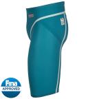 Arena Men's Powerskin Carbon Core FX SL Limited Edition Jammer Tech Suit Swimsuit - Calypso Bay | Elastane/Polyamide - Swimoutlet.com