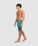 Arena Men's Powerskin Carbon Core FX SL Limited Edition Jammer Tech Suit Swimsuit - Calypso Bay | Elastane/Polyamide - Swimoutlet.com