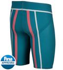 Arena Men's Powerskin Carbon Core FX SL Limited Edition Jammer Tech Suit Swimsuit - Calypso Bay | Elastane/Polyamide - Swimoutlet.com