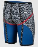 Arena Men's Powerskin Carbon Glide Jammer Tech Suit Swimsuit - Ocean Blue | Elastane/Polyamide - Swimoutlet.com