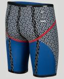 Arena Men's Powerskin Carbon Glide Jammer Tech Suit Swimsuit - Ocean Blue | Elastane/Polyamide - Swimoutlet.com