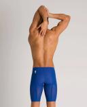 Arena Men's Powerskin Carbon Glide Jammer Tech Suit Swimsuit - Ocean Blue | Elastane/Polyamide - Swimoutlet.com
