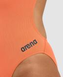 Arena Women's Solid Challenge Back One Piece Swimsuit - Nespola/Asphalt | Polyester - Swimoutlet.com