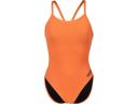 Arena Women's Solid Challenge Back One Piece Swimsuit - Nespola/Asphalt | Polyester - Swimoutlet.com